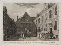 KG 07622
<br/>
Binnenplaats Oostindisch Huis te Amsterdam
<br/>
<em>Schouten, Hermanus Petrus (1747-1822)</em>